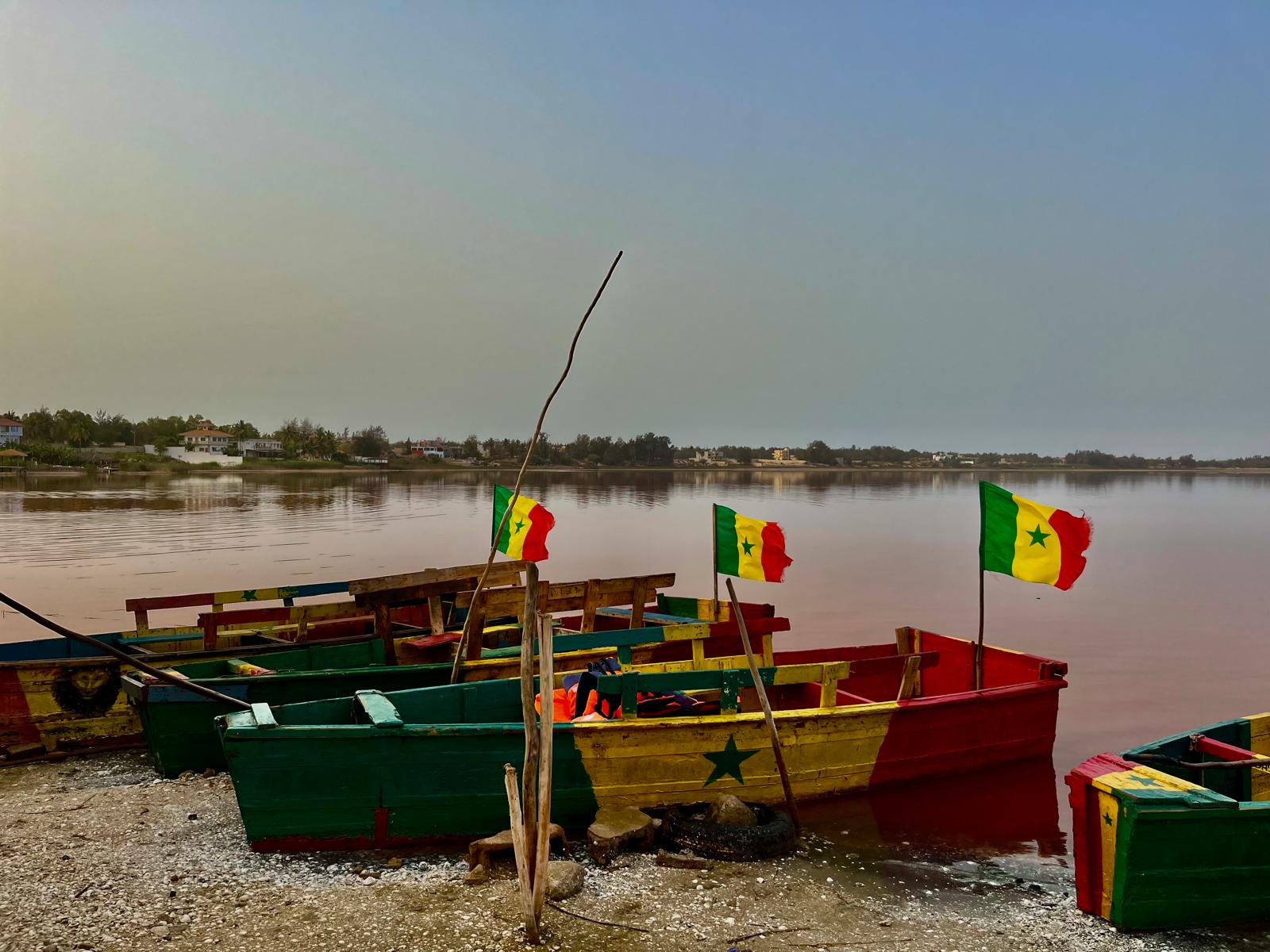 Lac Rose - Departure from Saly